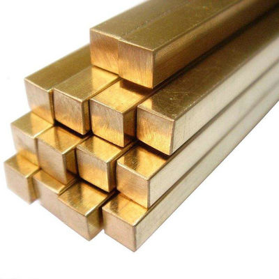 H62 H65 Brass And Copper Rod 1 - 10mm Bright Surface Customization